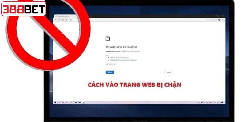 Xử lý tình huống link vào 388BET bị chặn bằng cách thay đổi DNS